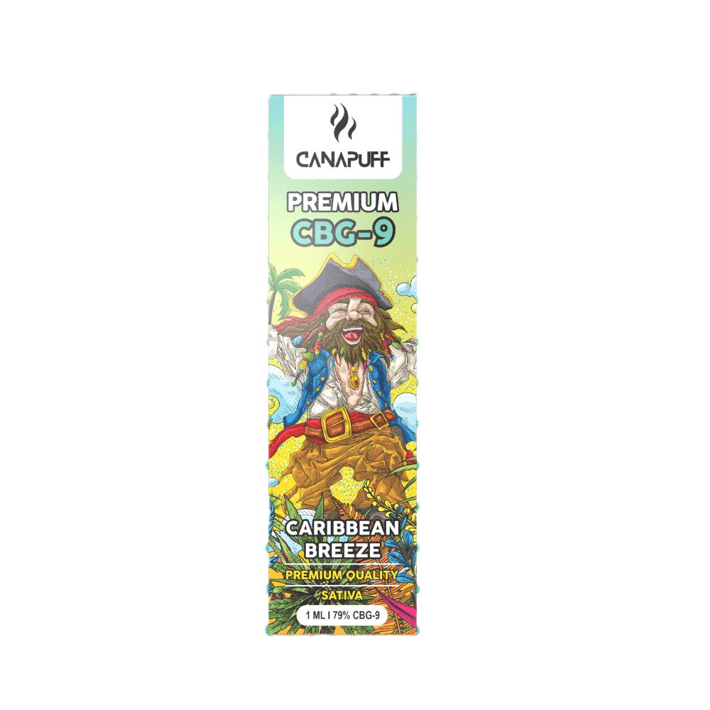 CBG9 Vape Caribbean Breeze 79 % 1 ml