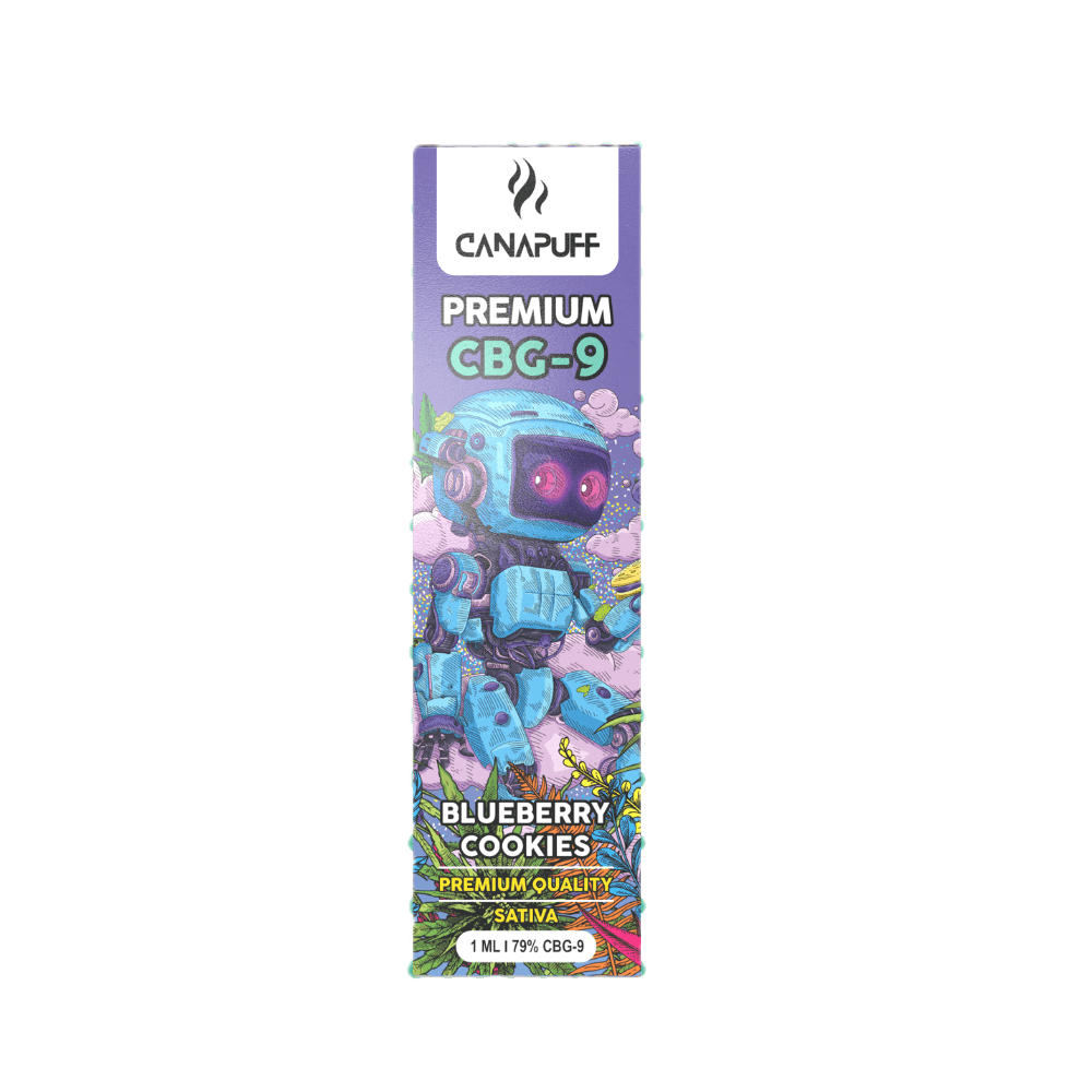 CBG9 Vape Blueberry Cookie 79 % 1 ml
