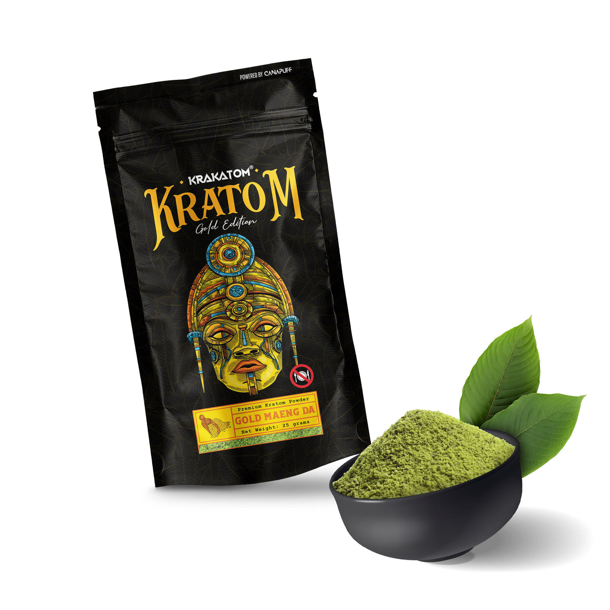 Krakatom - Maeng Da Gold - Édition Gold-Canapuff