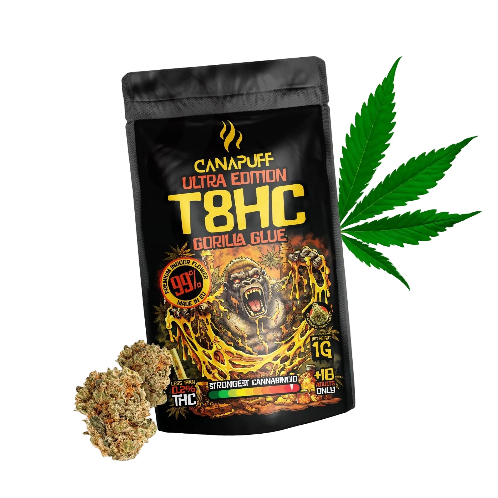Fleurs T8HC Gorilla Glue 99 %