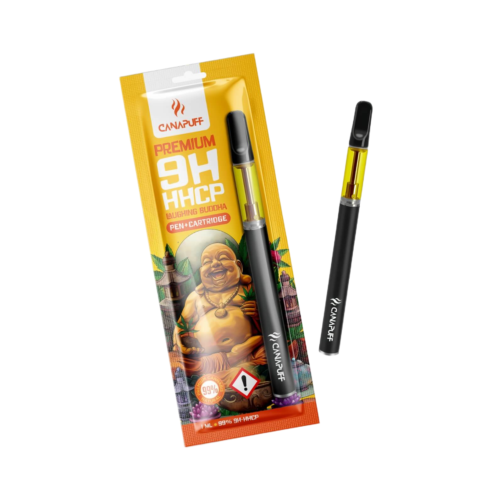 9h-HHCP Pen+Cartouche Laughing Buddha 99%